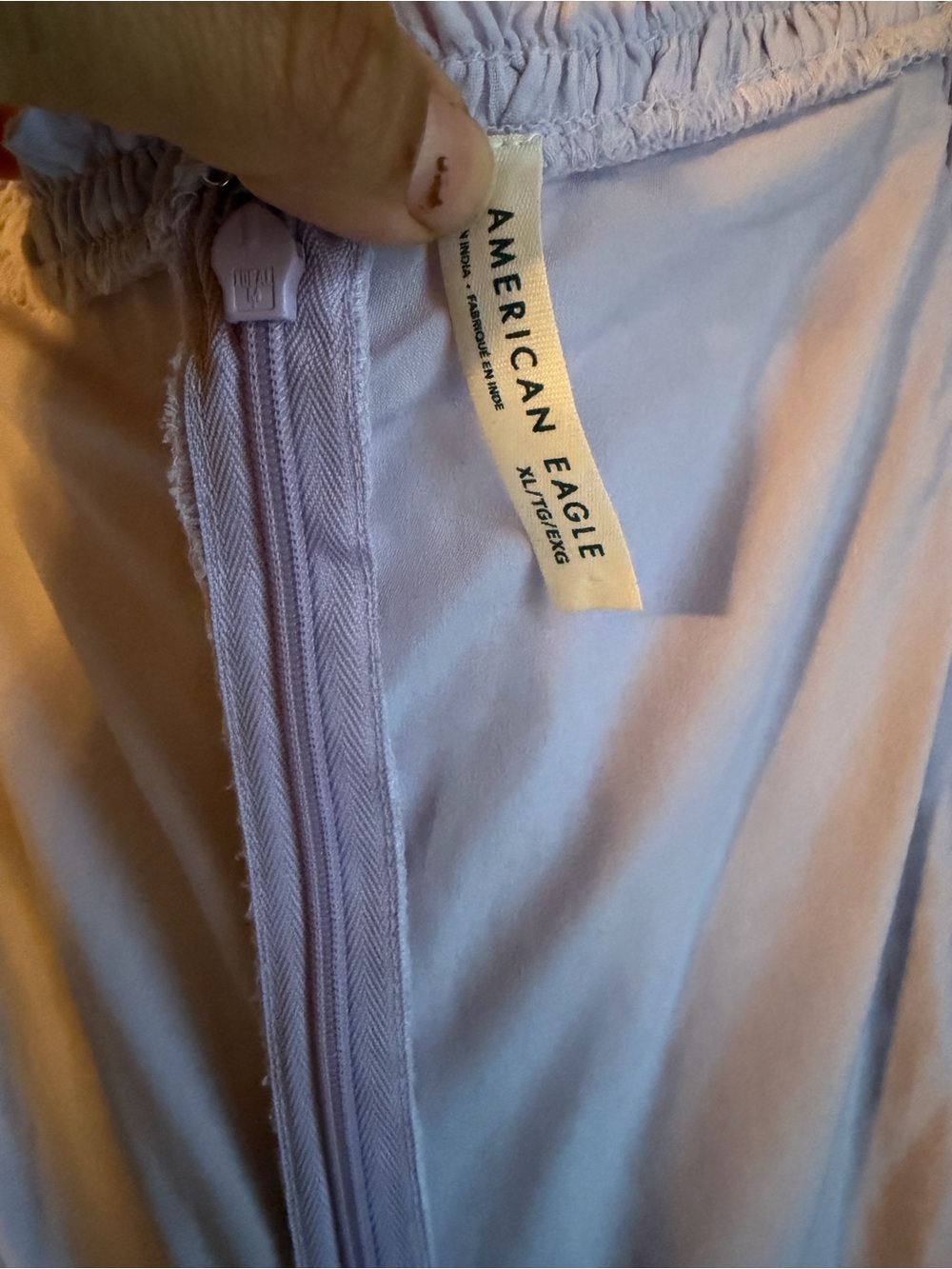 American Eagle Outfitters Lavender Smocked Maxi Dress - Picture 3 of 6